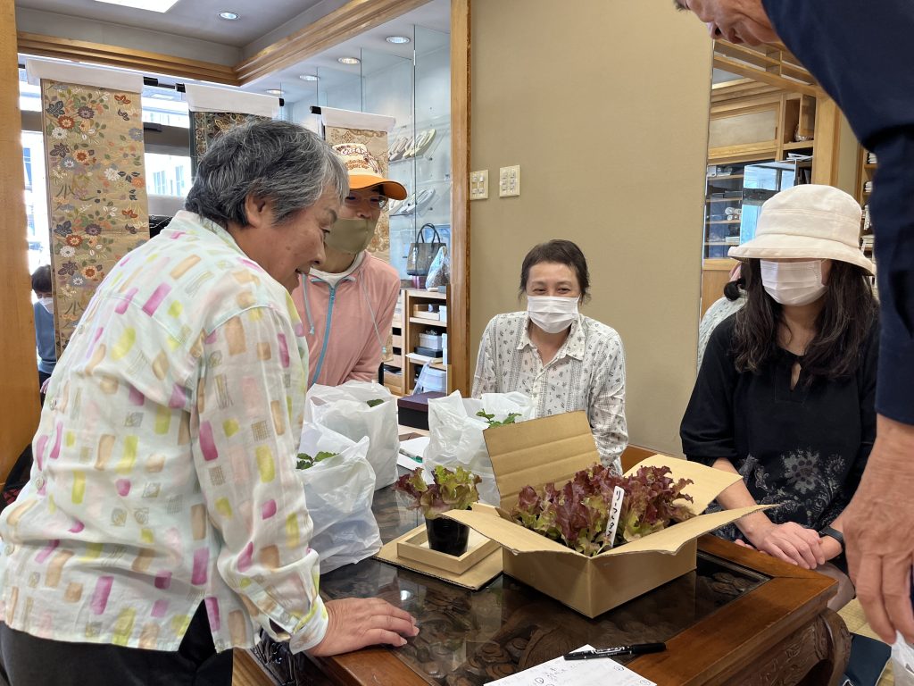 青木屋まちゼミの様子